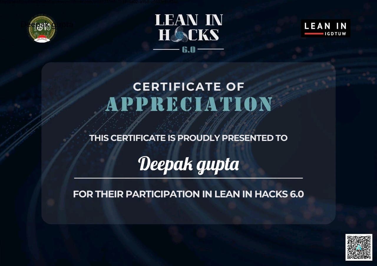LEAN IN HACKS 6.0
